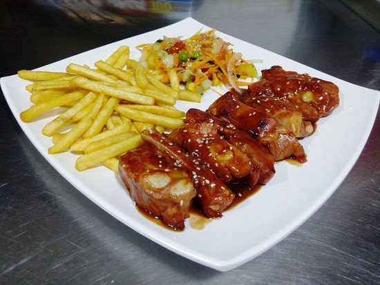 Costillas BBQ + Limonada