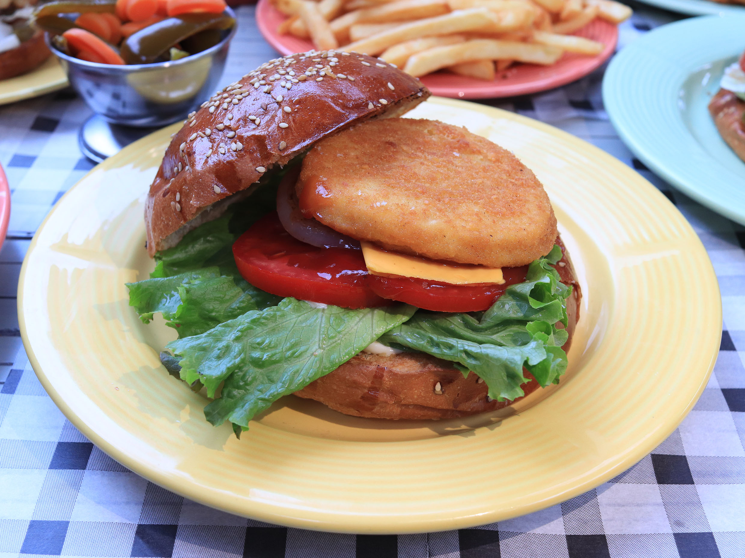 HAMBURGUESA  DE POLLO