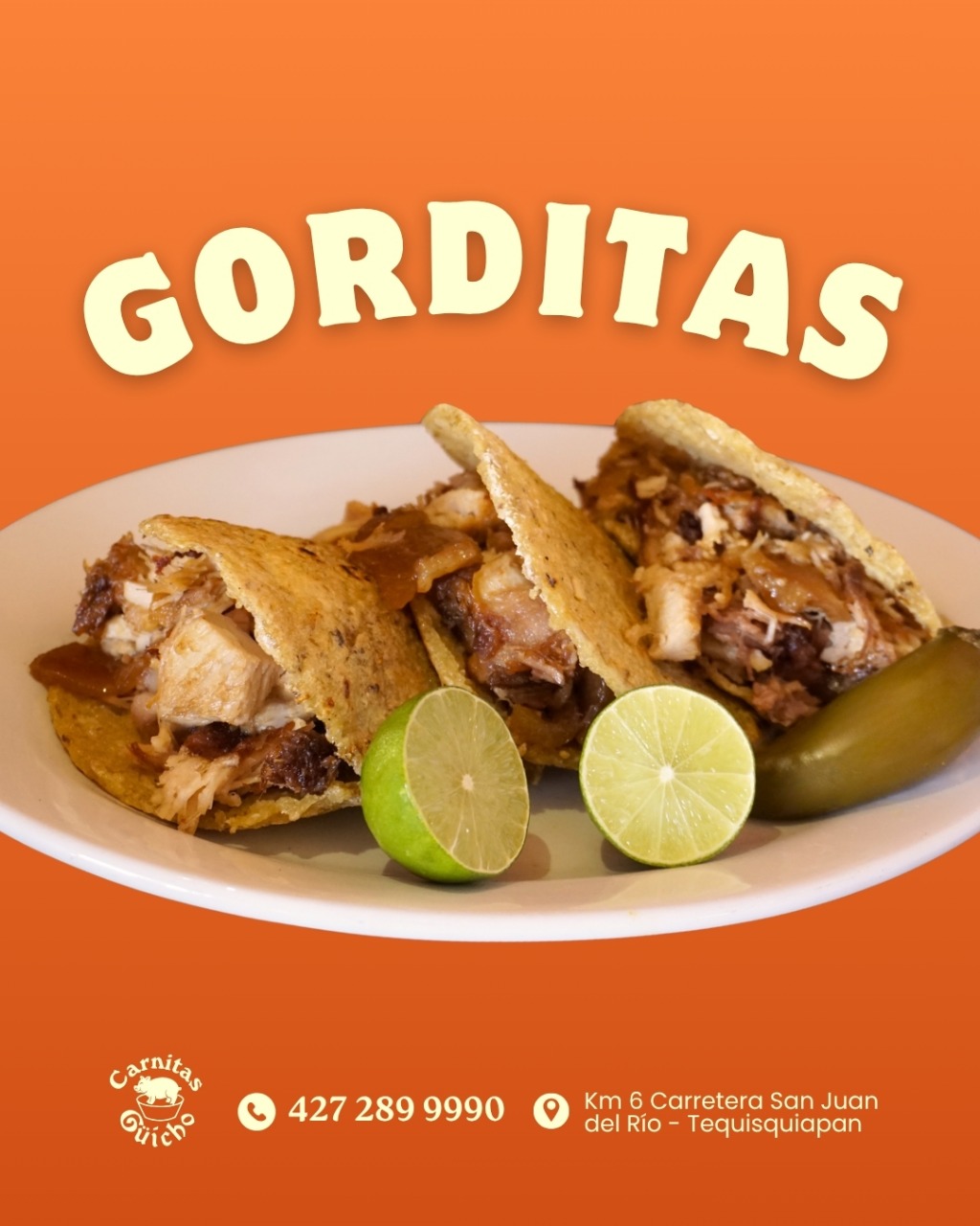Gordita de Carnitas Surtida