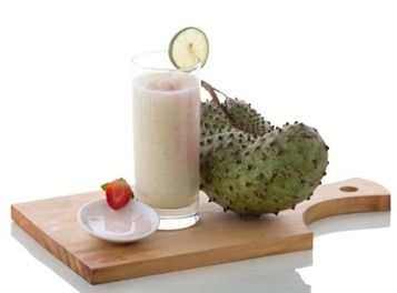 Jugo Natural de Guanábana Leche