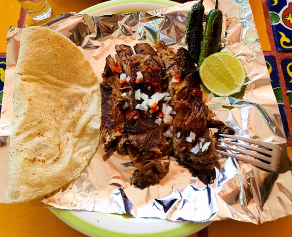Taco de Birria Costilla Asada