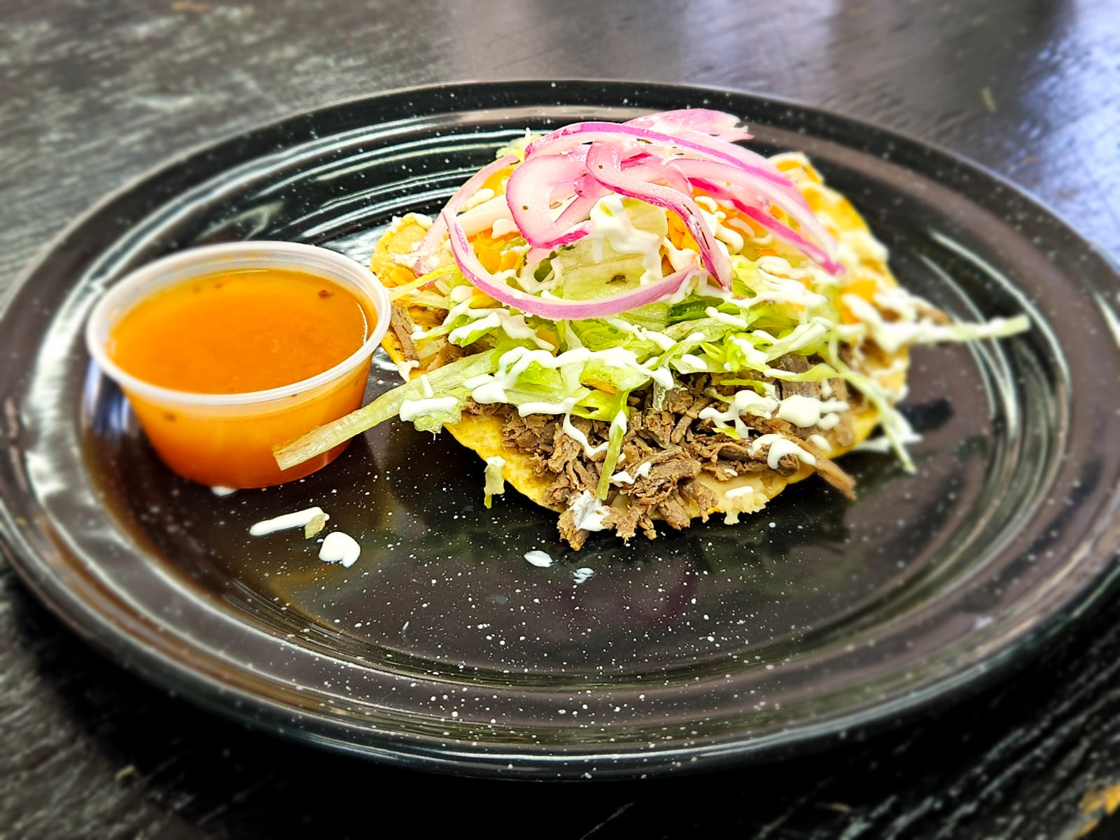 Tostada Sinaloense Res