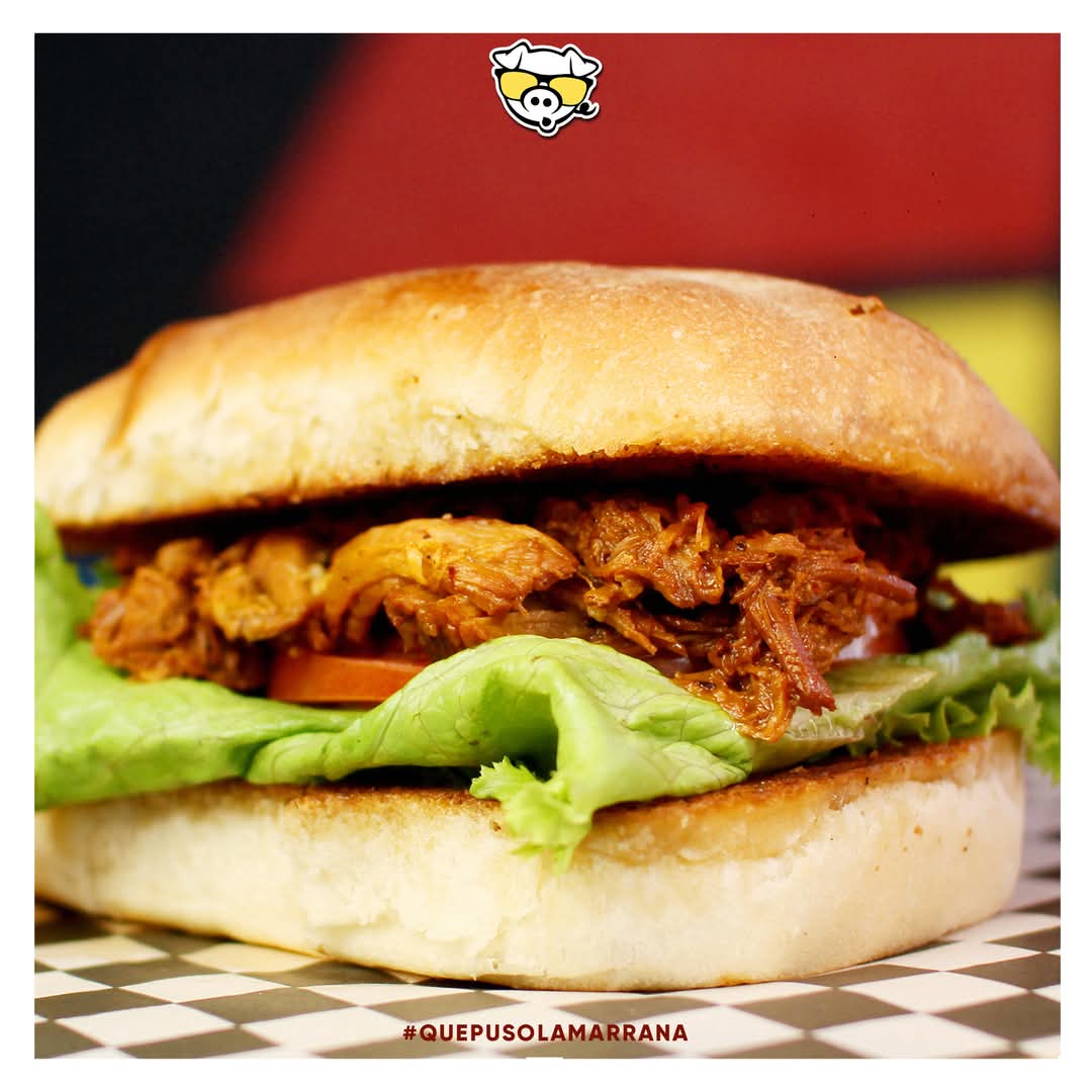 Torta de cochinita