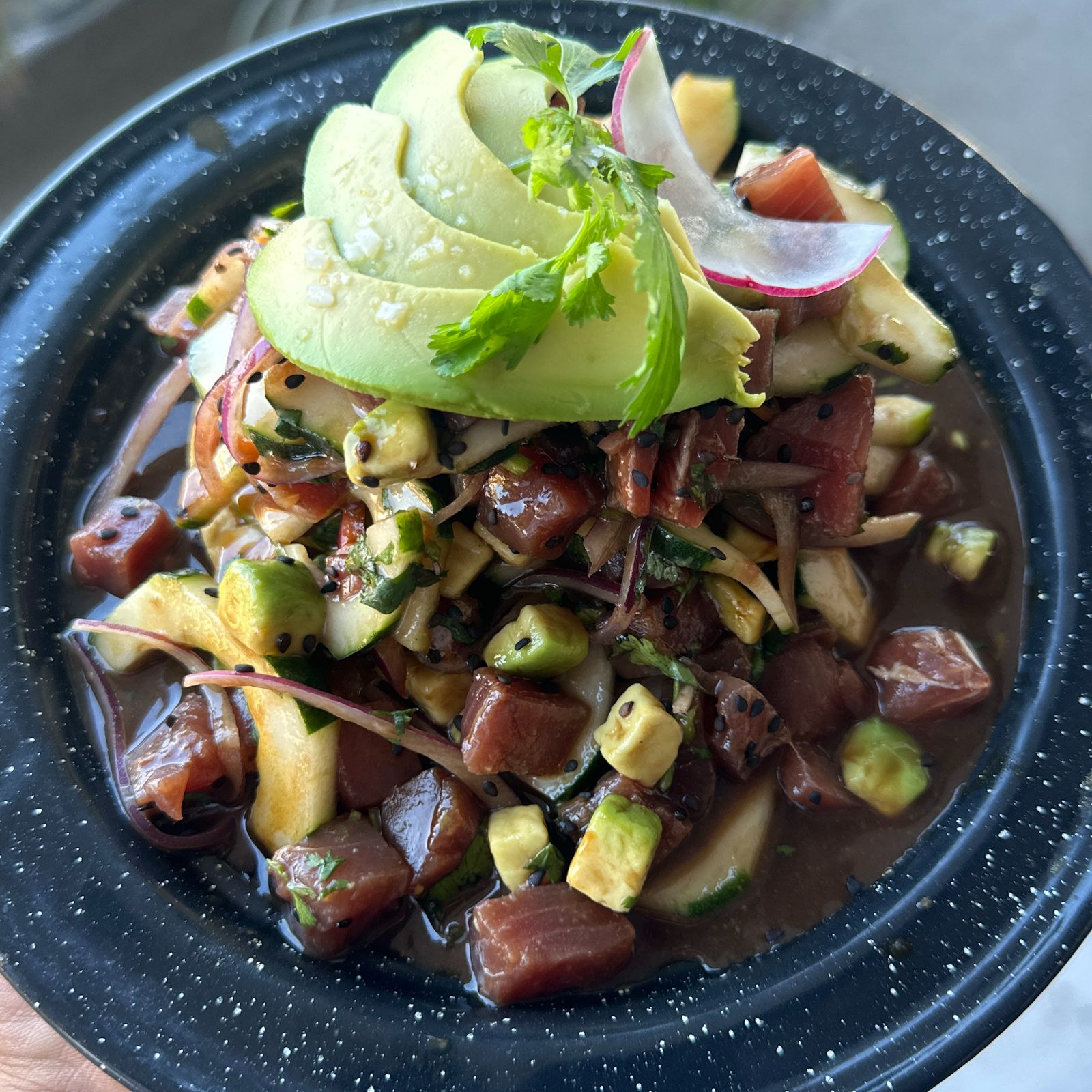 Tostada BLACK TUNA