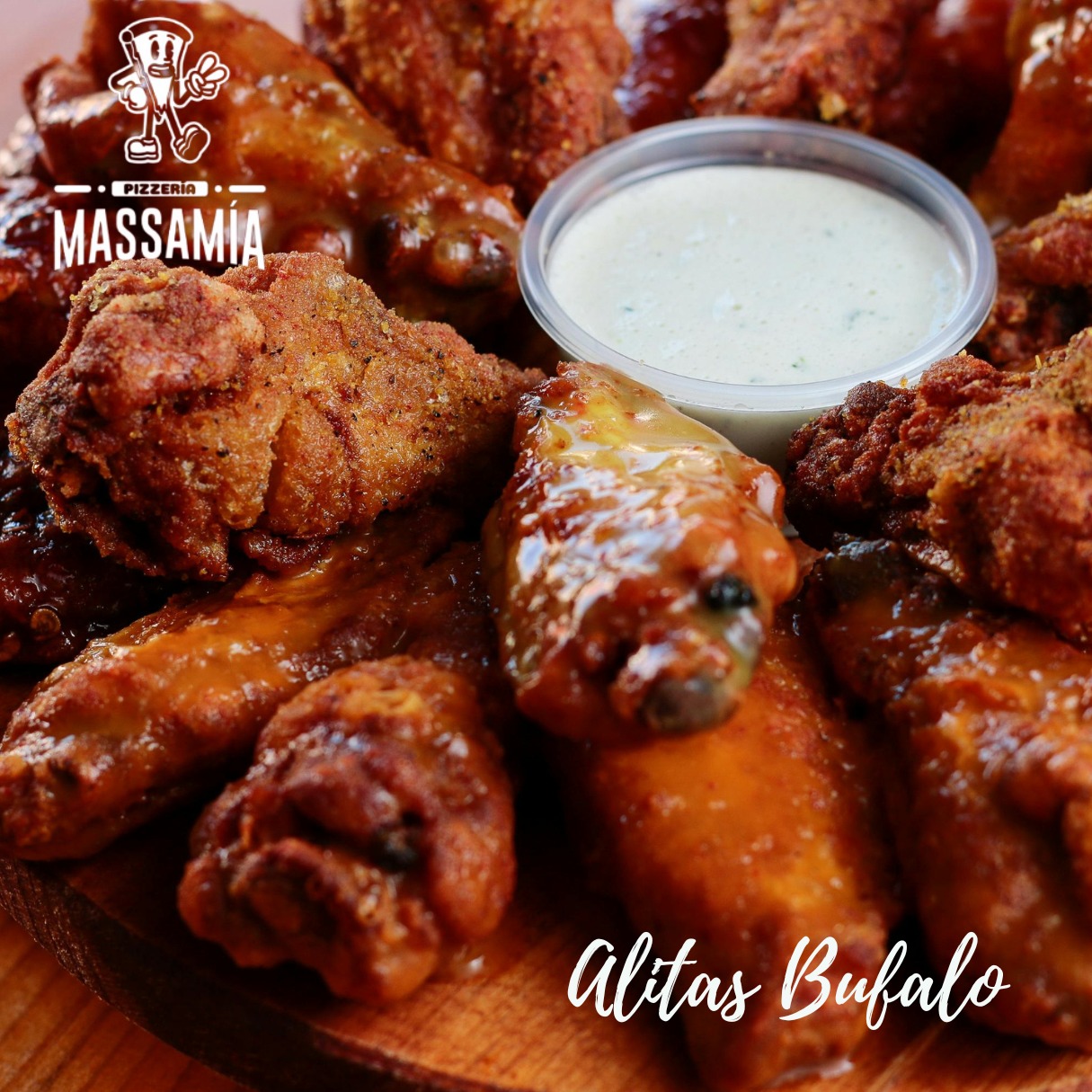 Alitas Búfalo 10 Pzas