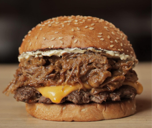 Hamburguesa Philly Cheesesteak