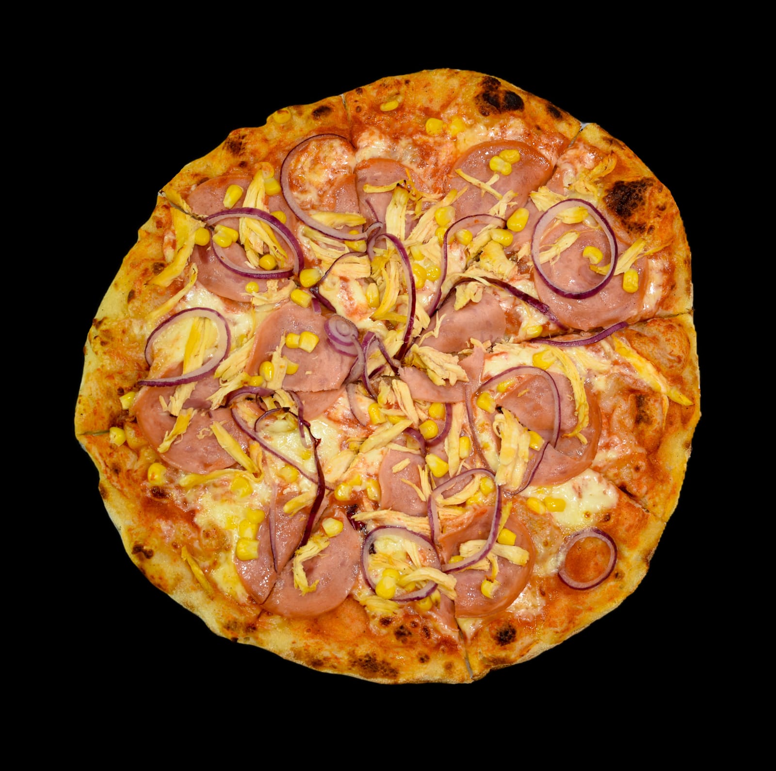 Pizza Especial Vuelo Mediterráneo 35 cm 8 Porcione
