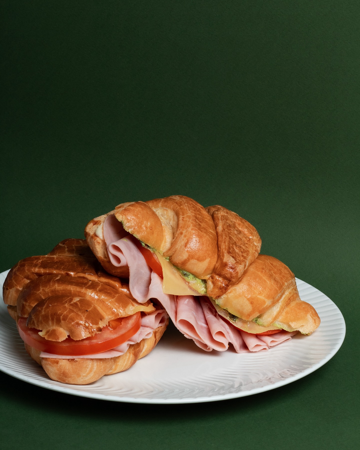 Croissant de Jamón y Queso