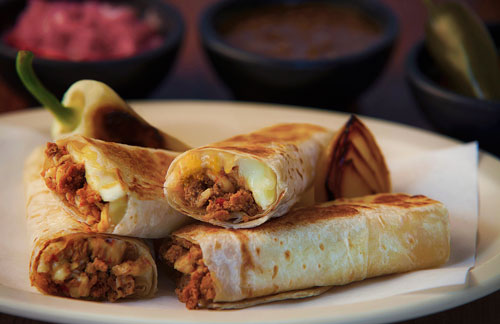 Burritos con Papas