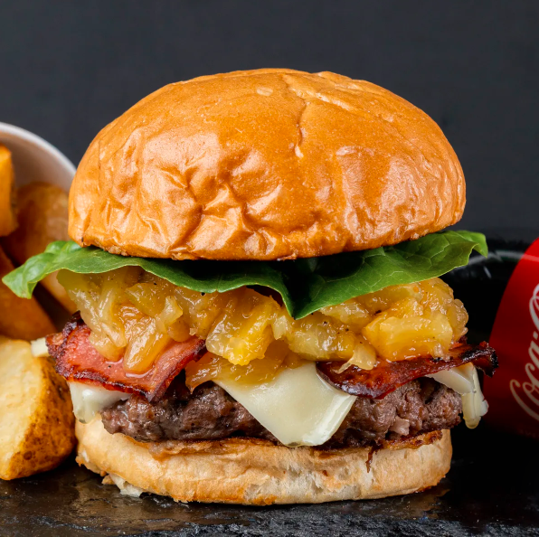 Hamburguesa Hawaiana