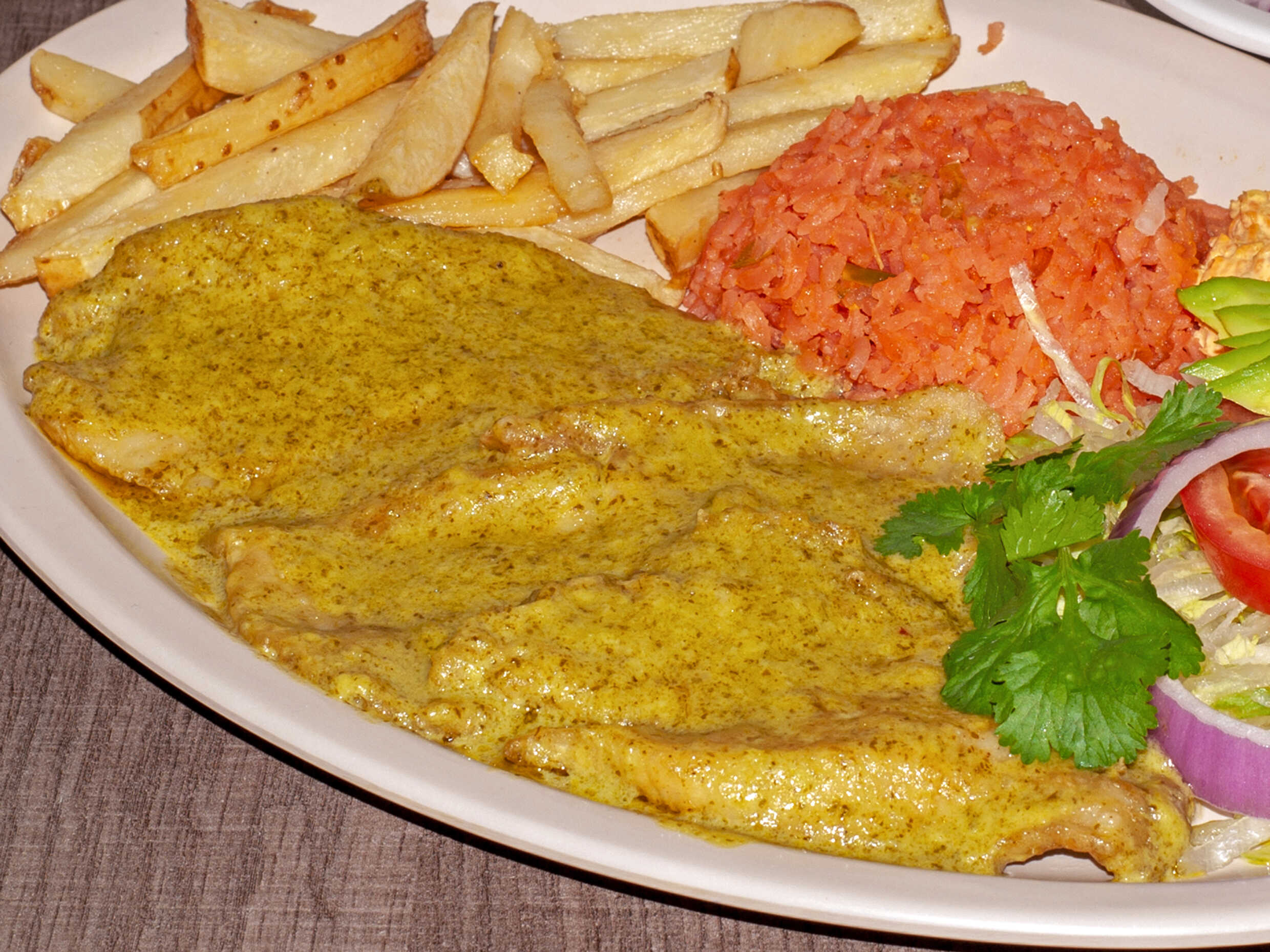 FILETE CREMA DE CILANTRO