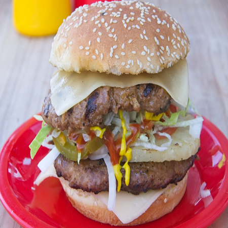 HAMBURGUESA DOBLE CARNE