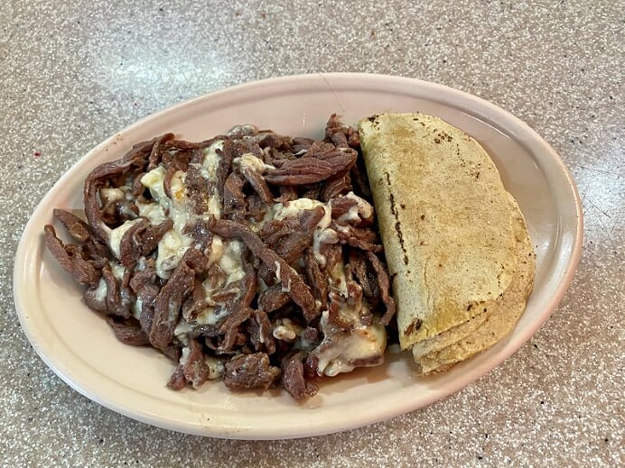 Alambre  de Bistec con Queso 220 g