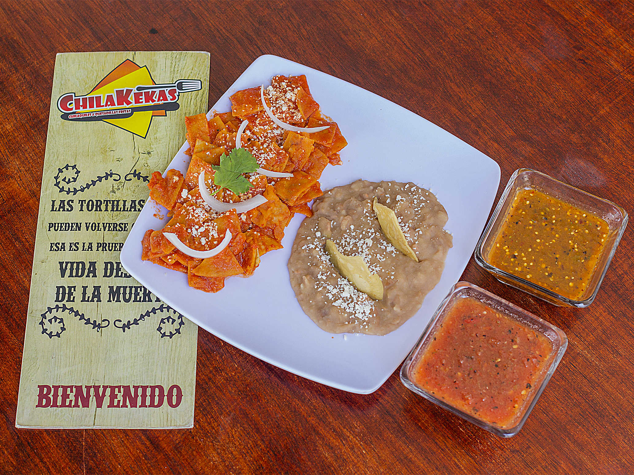 2 Chilaquiles Rojos