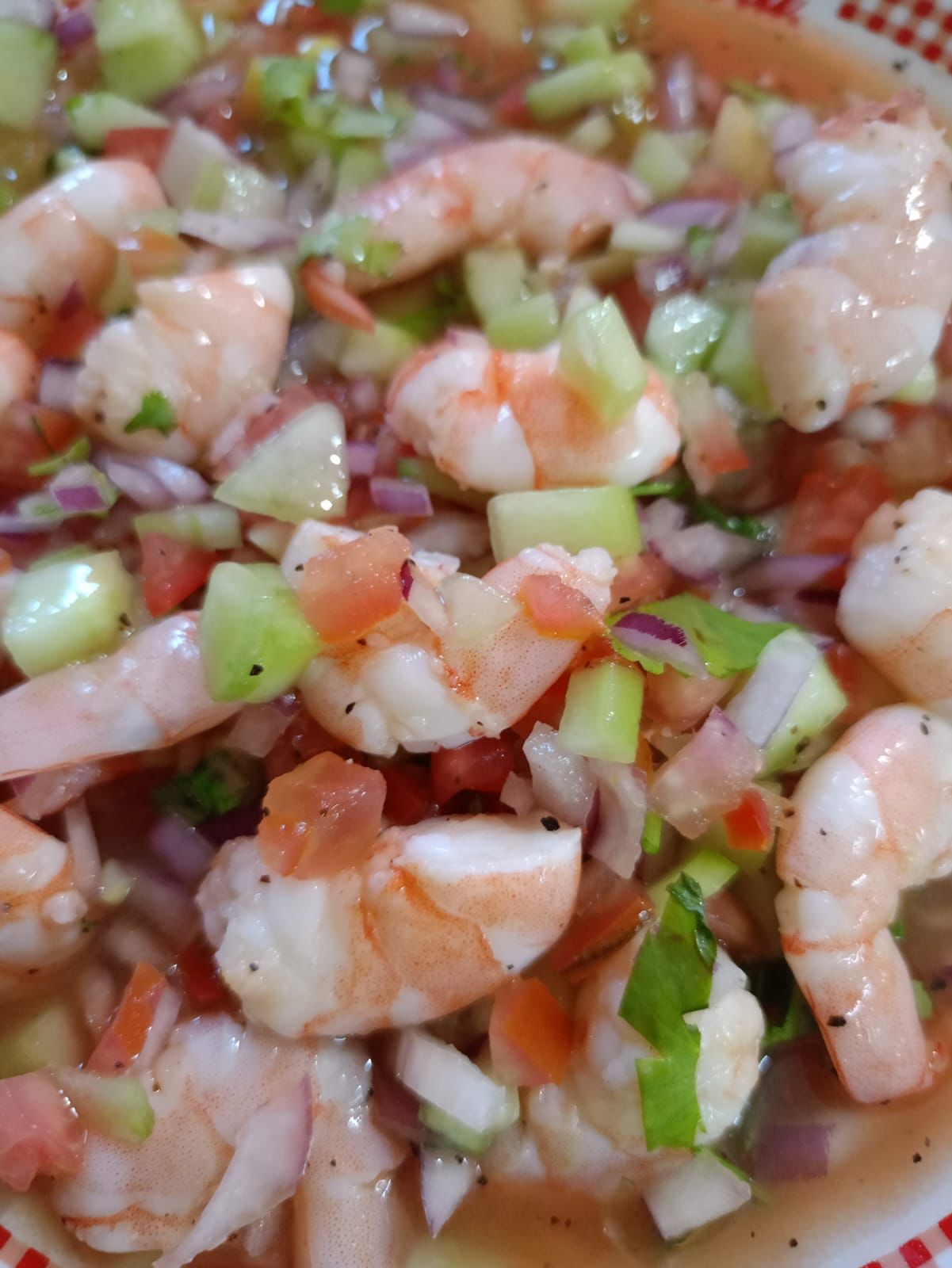 Ceviche de Camaron Cocido