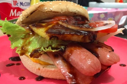 Hamburguesa de Salchicha