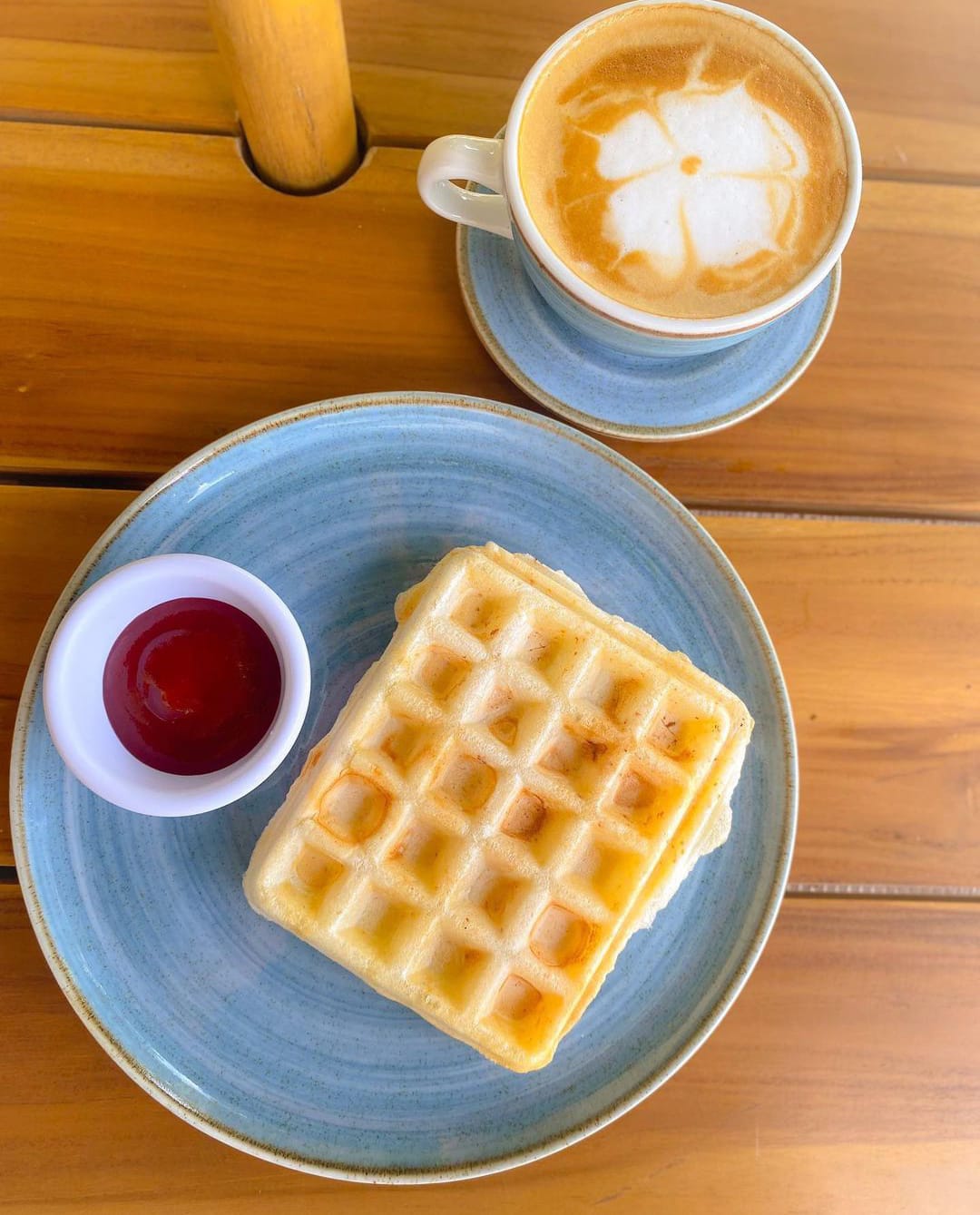 Waffle pandebono
