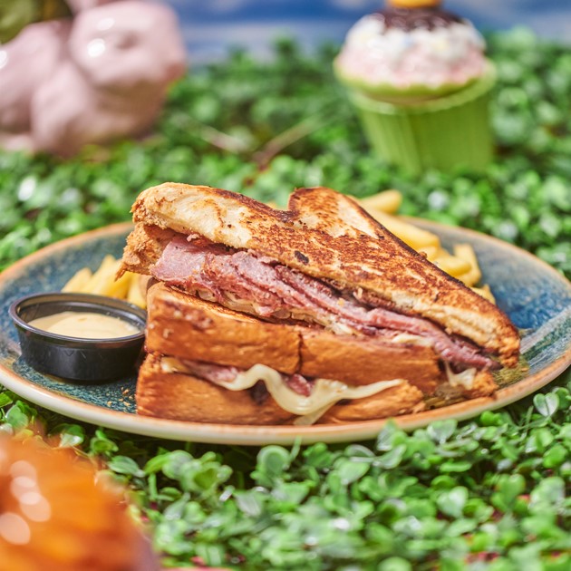 Sándwich Grill Cheese