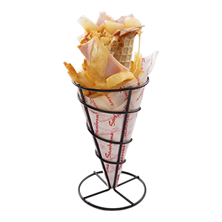 Cono Pizza Hawaiana
