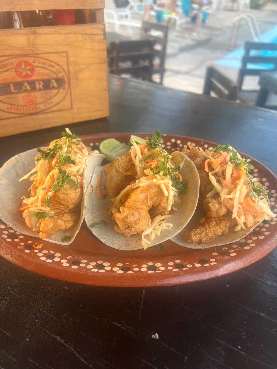 Taco de Camarón Capeado