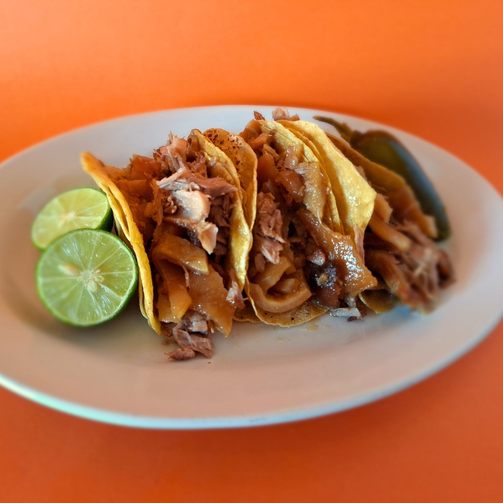 Taco de Carnita Maciza con Cuerito