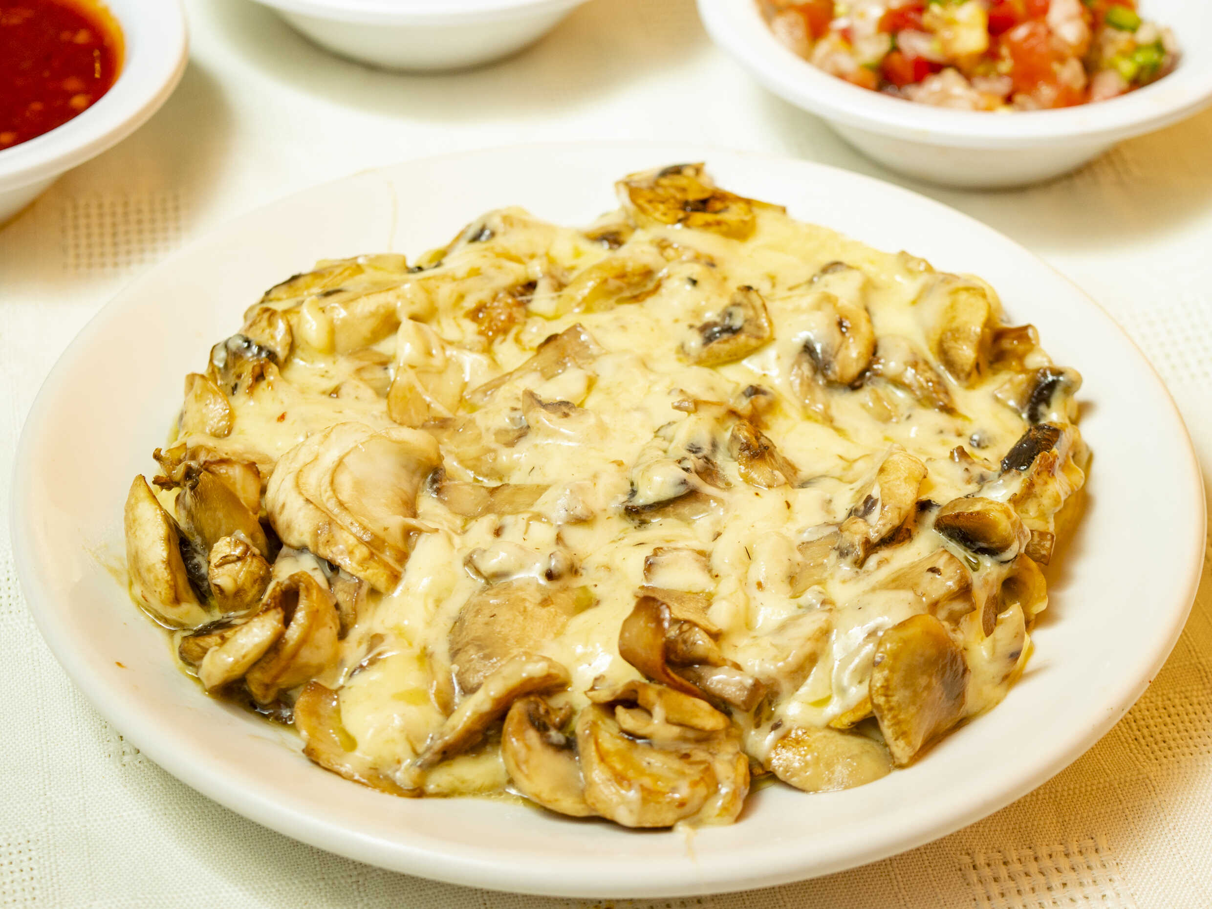 HONGOS CON QUESO
