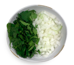 Cebolla y Cilantro