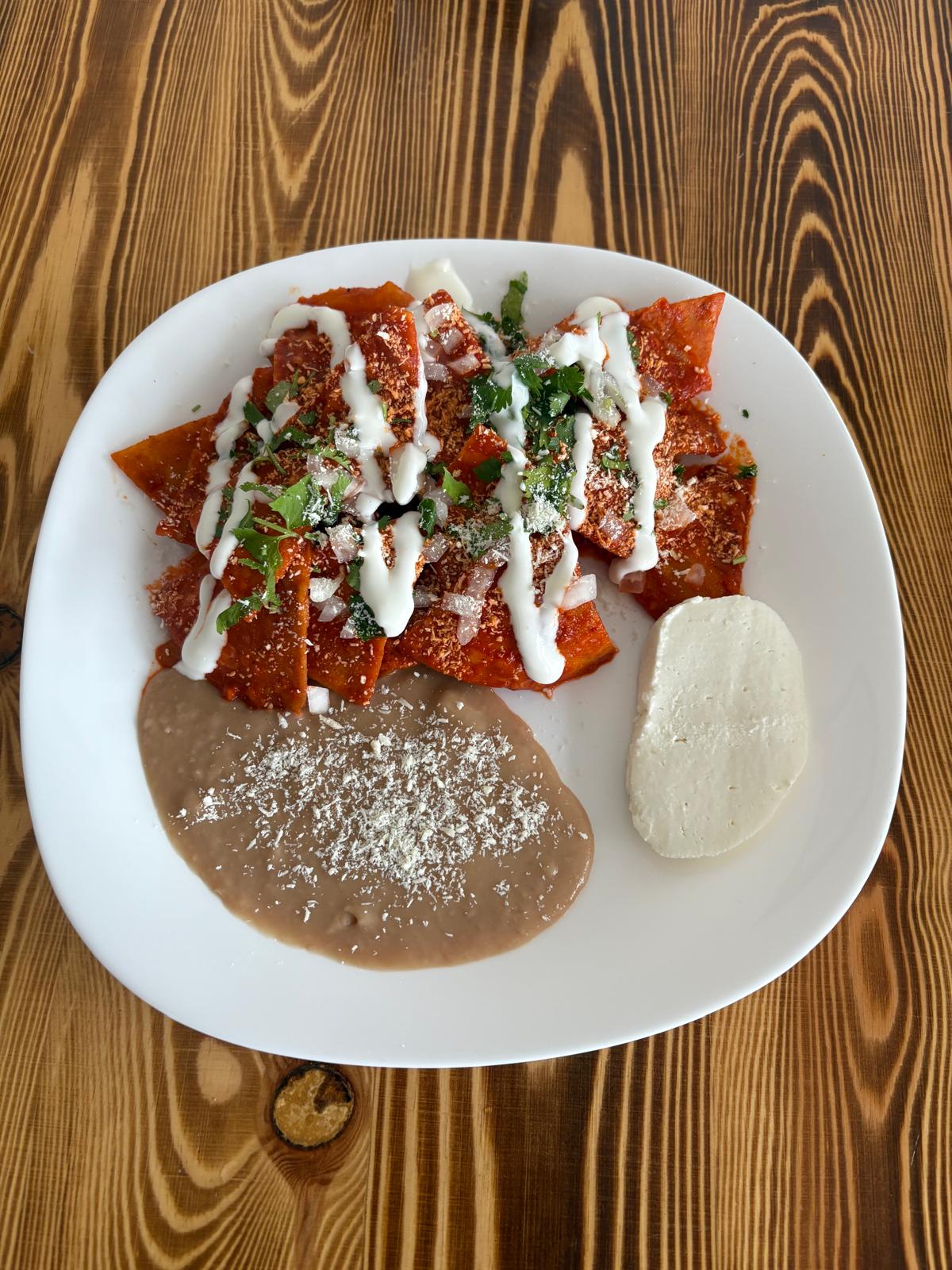 Chilaquiles Rojos o Verdes