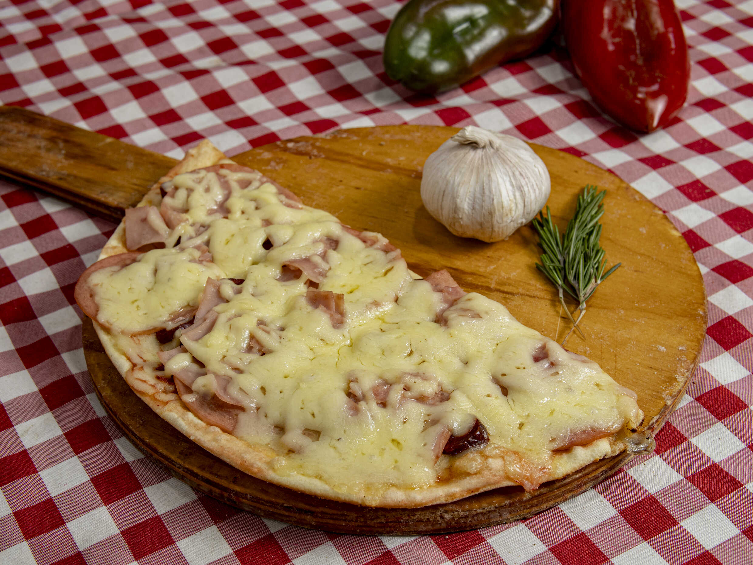 Pizza 3 Carnes Porción