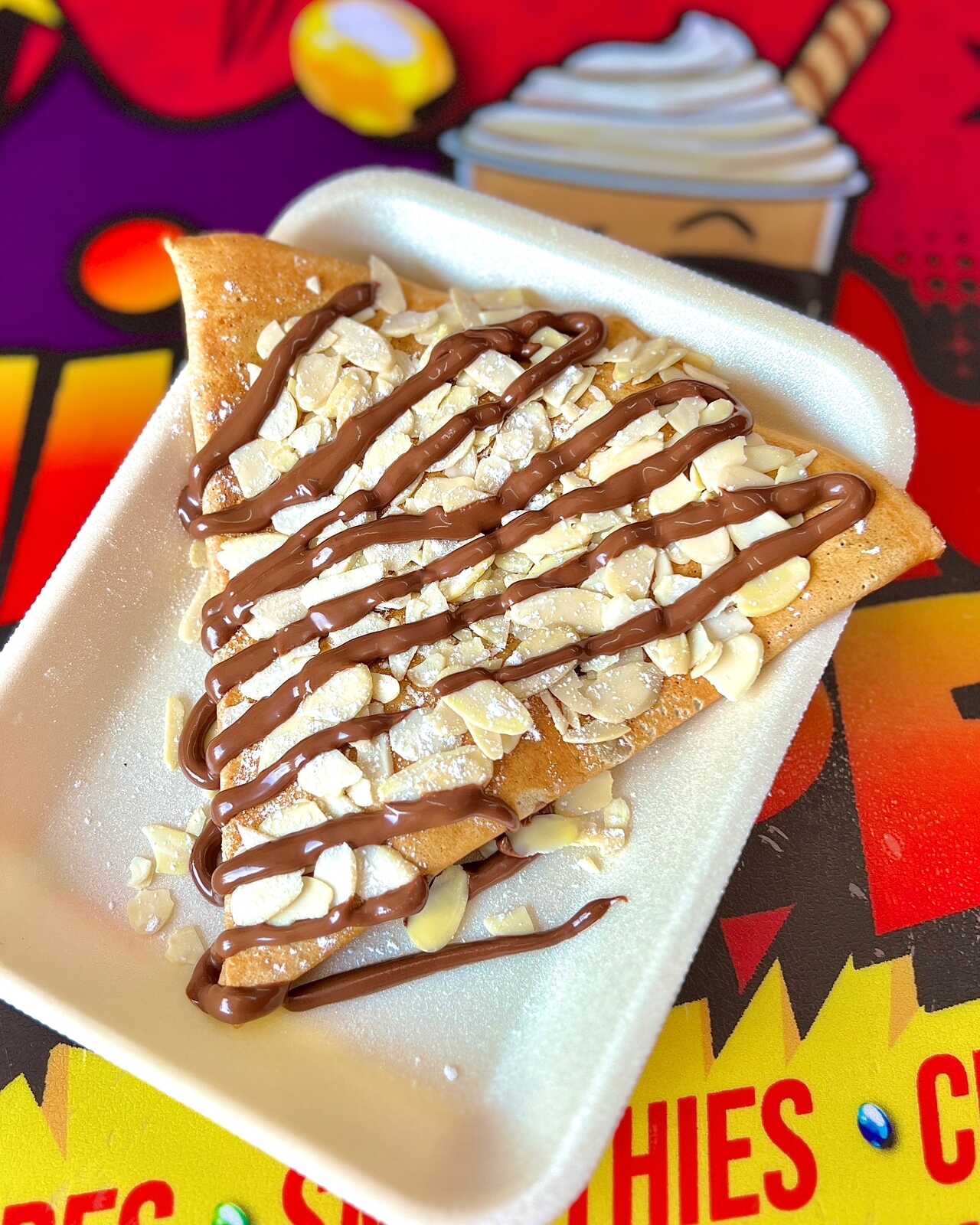 Crepa Especial de Cajeta con Nuez y/o Almendras