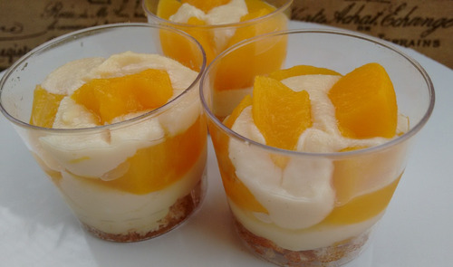 Duraznos con Crema