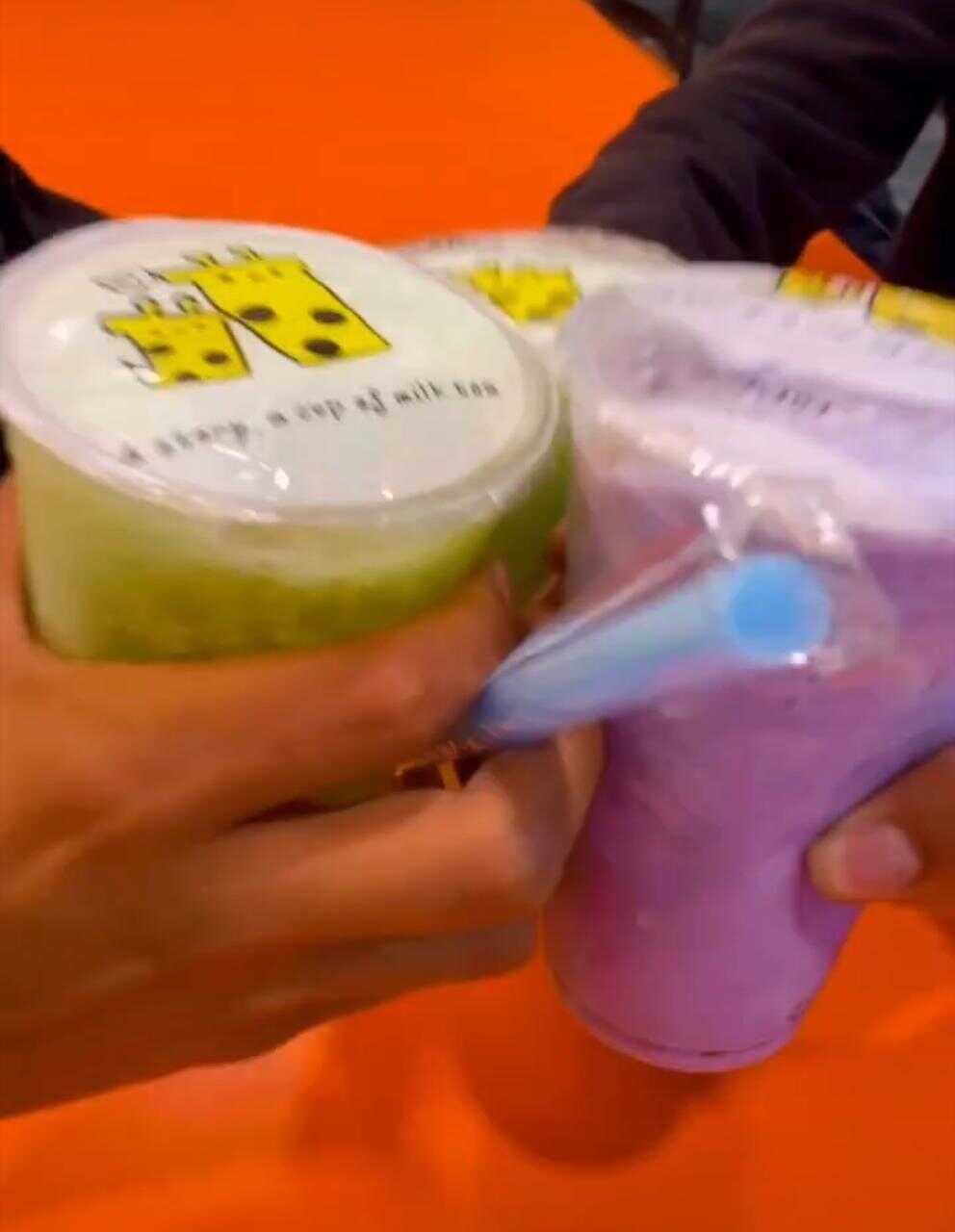 Bubble Te Frio Sabor Taro