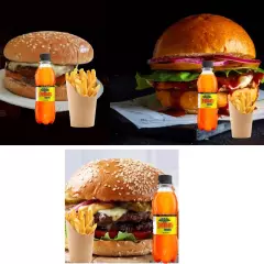 Combo Parche Hmb Tradi + HmbBBQ + Hmb Mex