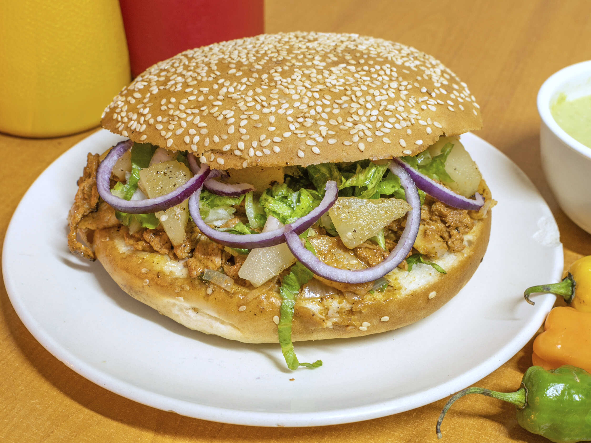 Hamburguesa al Pastor