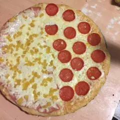 Pizza BBQ Chicken Mediana