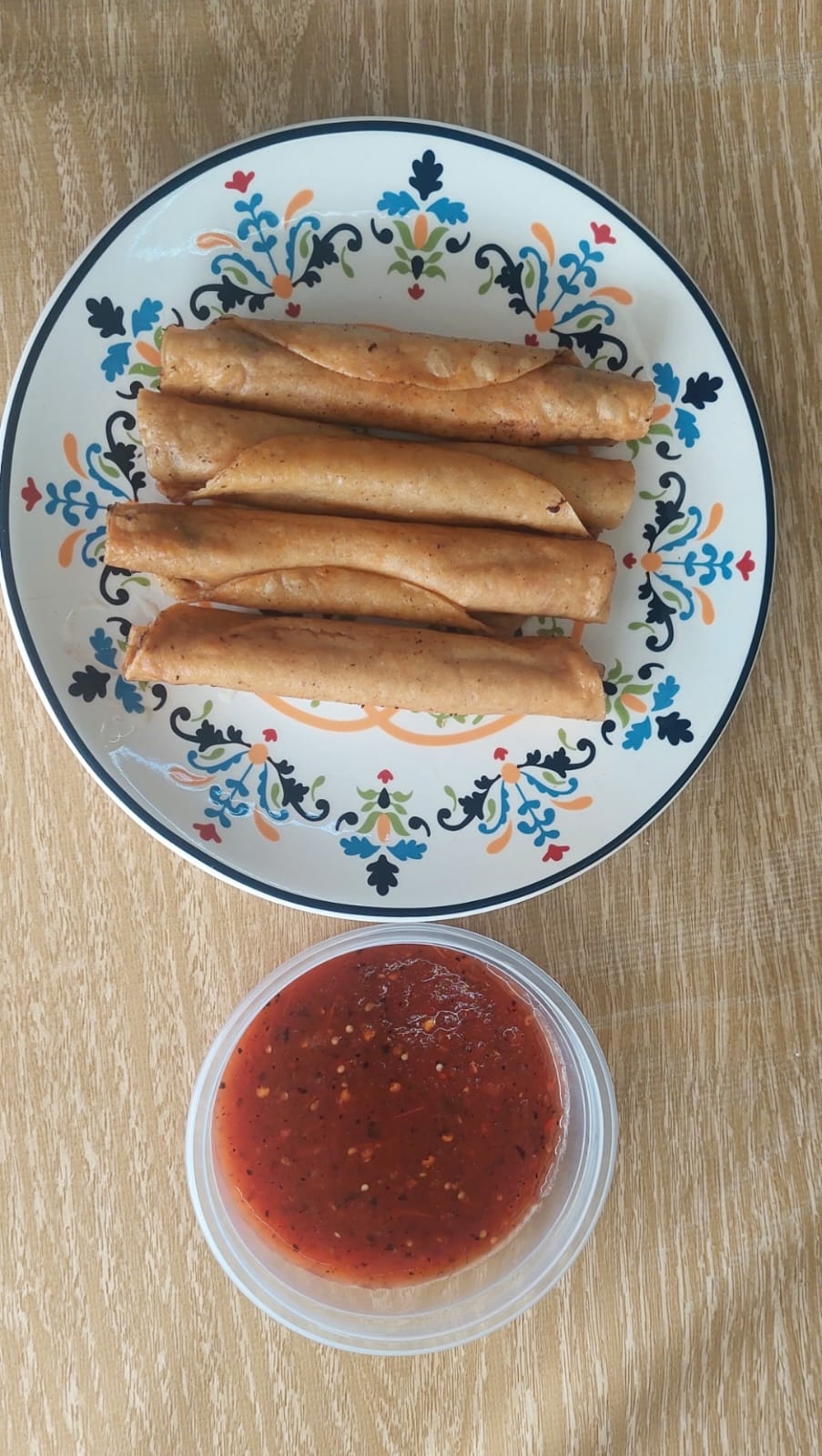 Tacos Dorados de Pollo 4 Piezas
