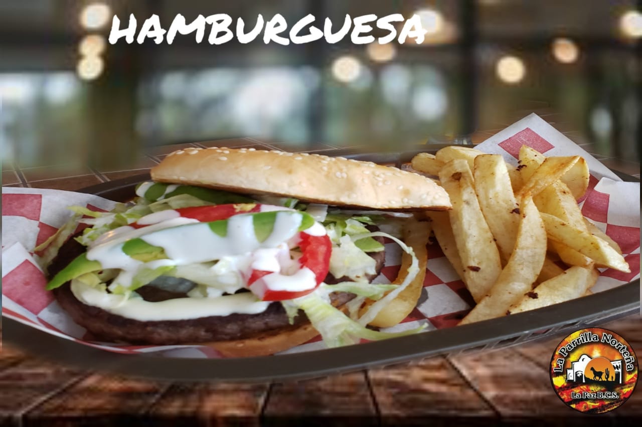 Hamburguesa con Papas
