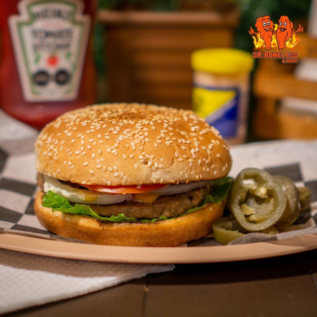 Hamburguesa Arrachera