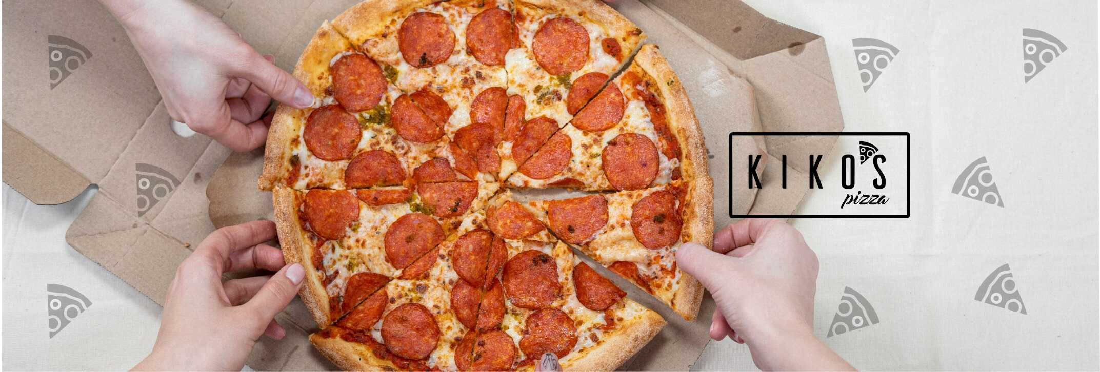 3 pizzas grandes de peperoni