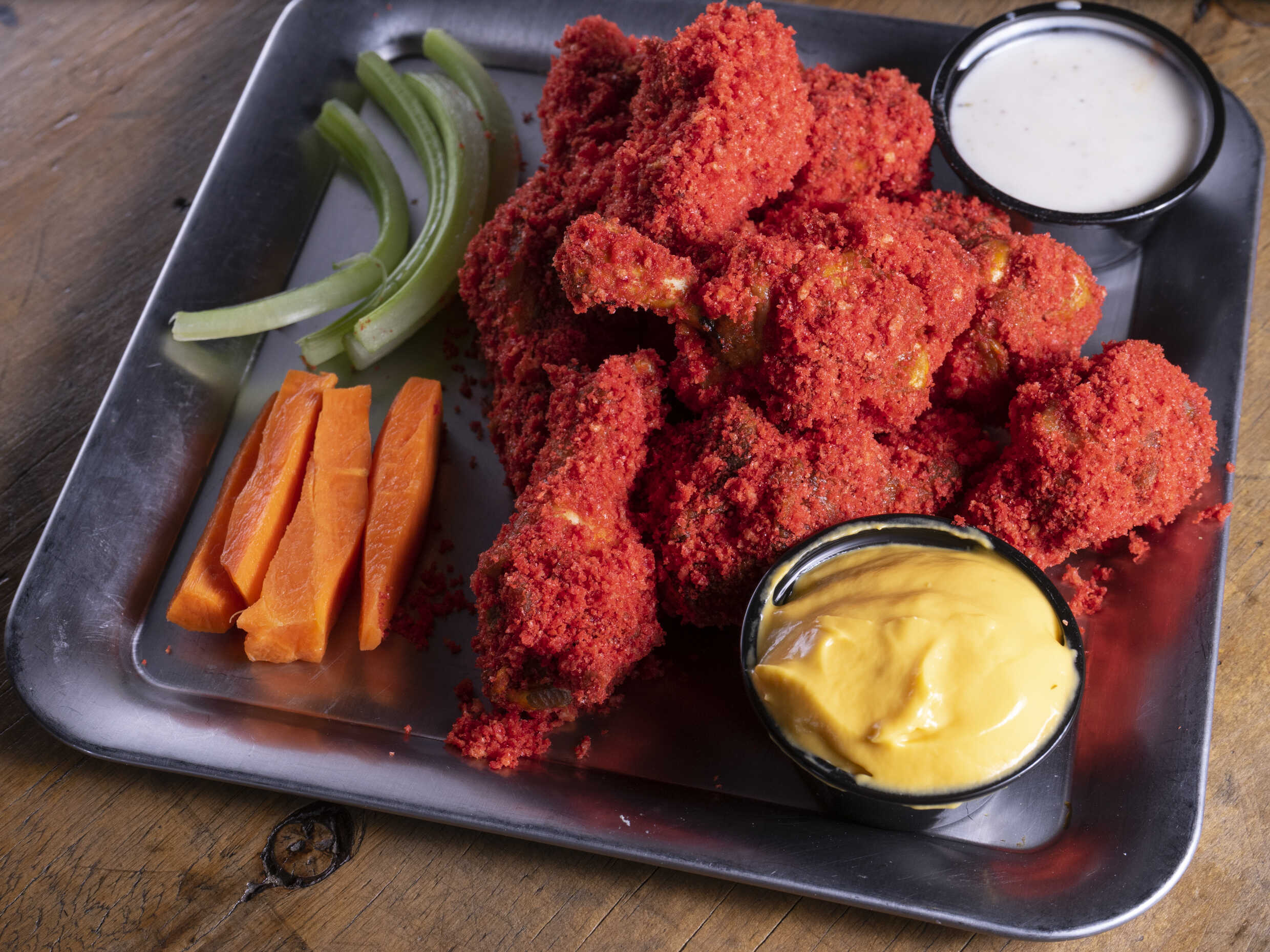 Alitas flaming hot 10 piezas
