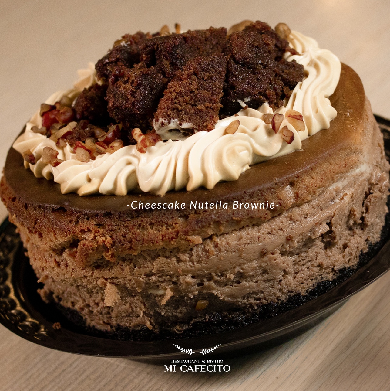 Cheesecake Nutella-Brownie