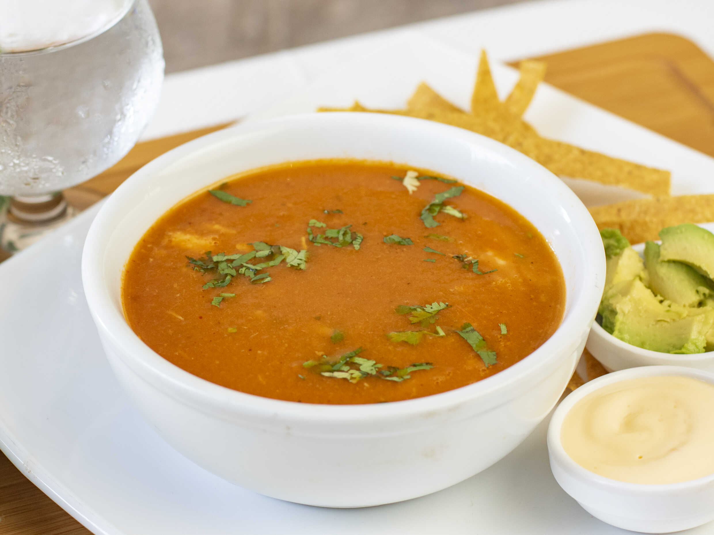 Sopa azteca