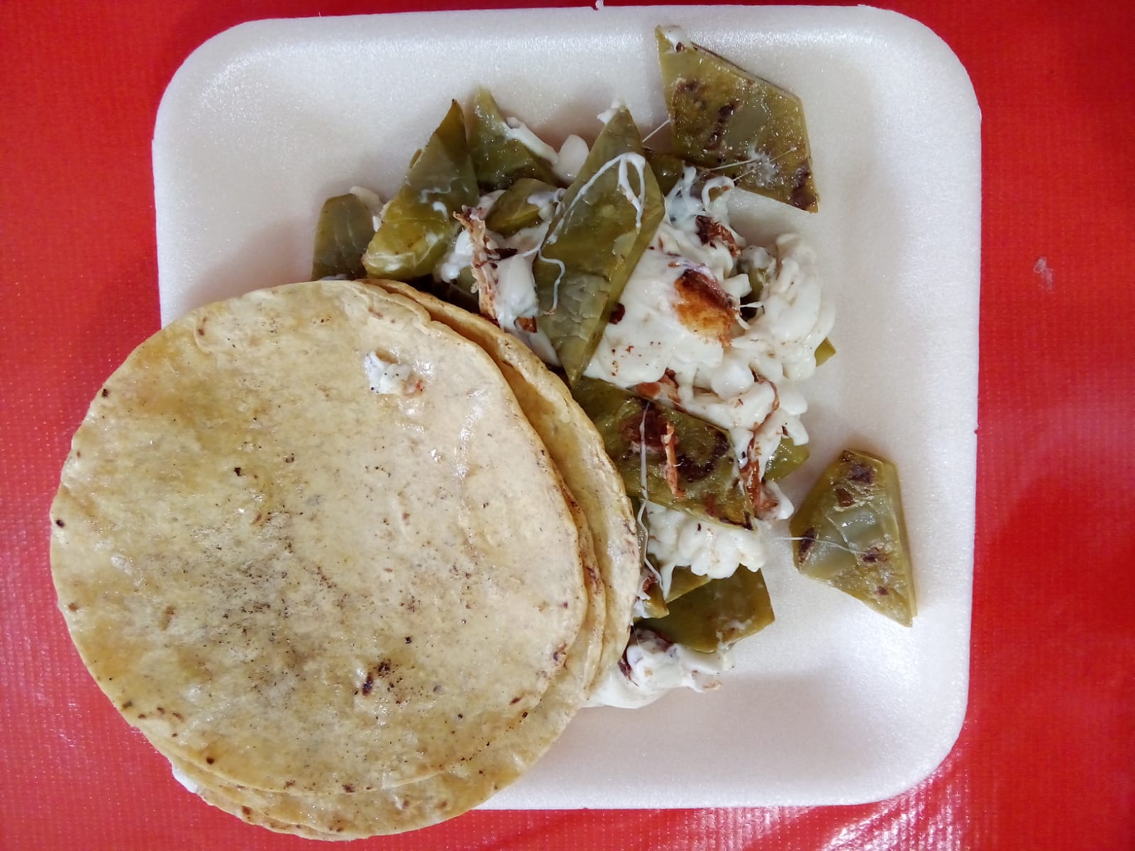 Nopal Con Queso