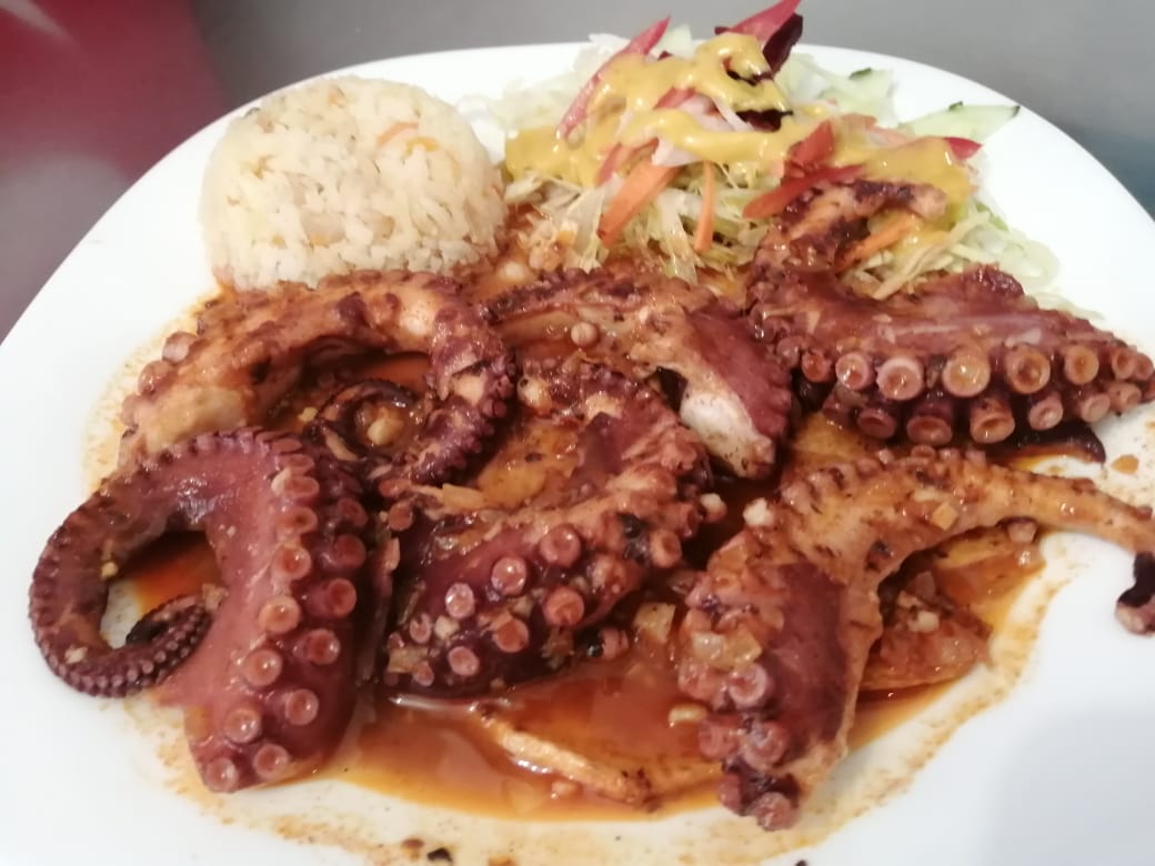 Tentáculos de Pulpo a la Gallega