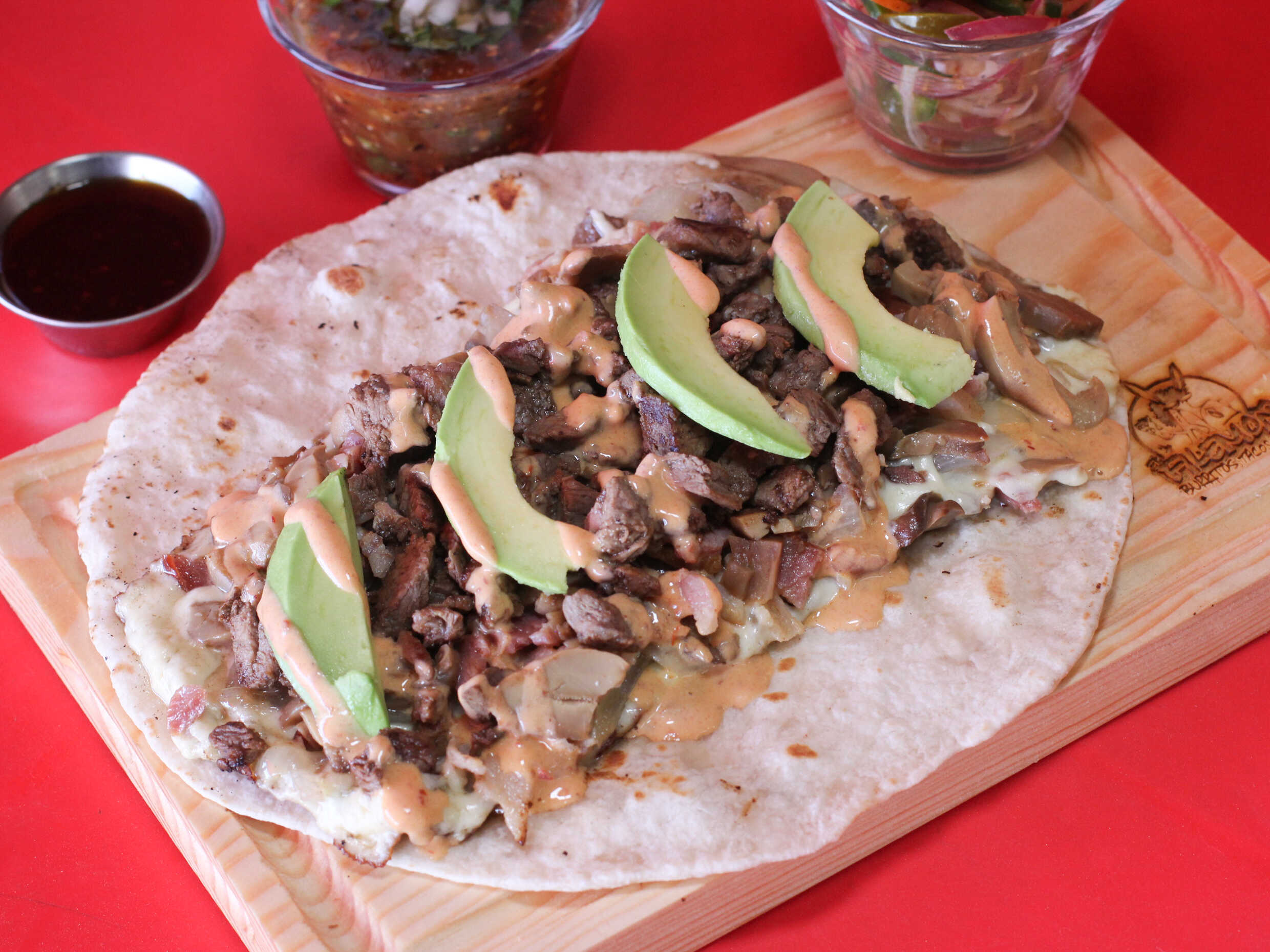 Burrito Especial de Harina de Sirloin