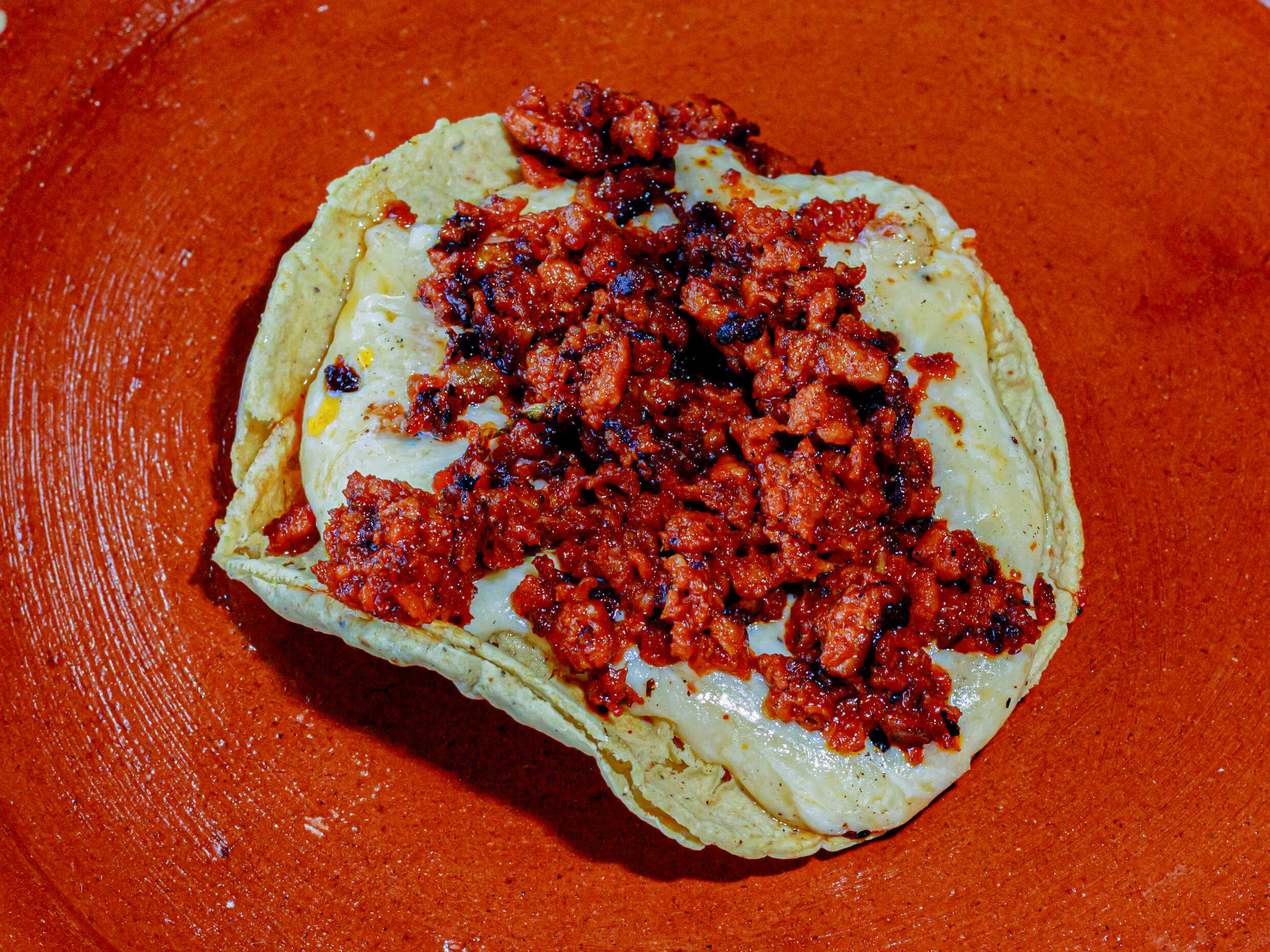 Volcanes con Chorizo