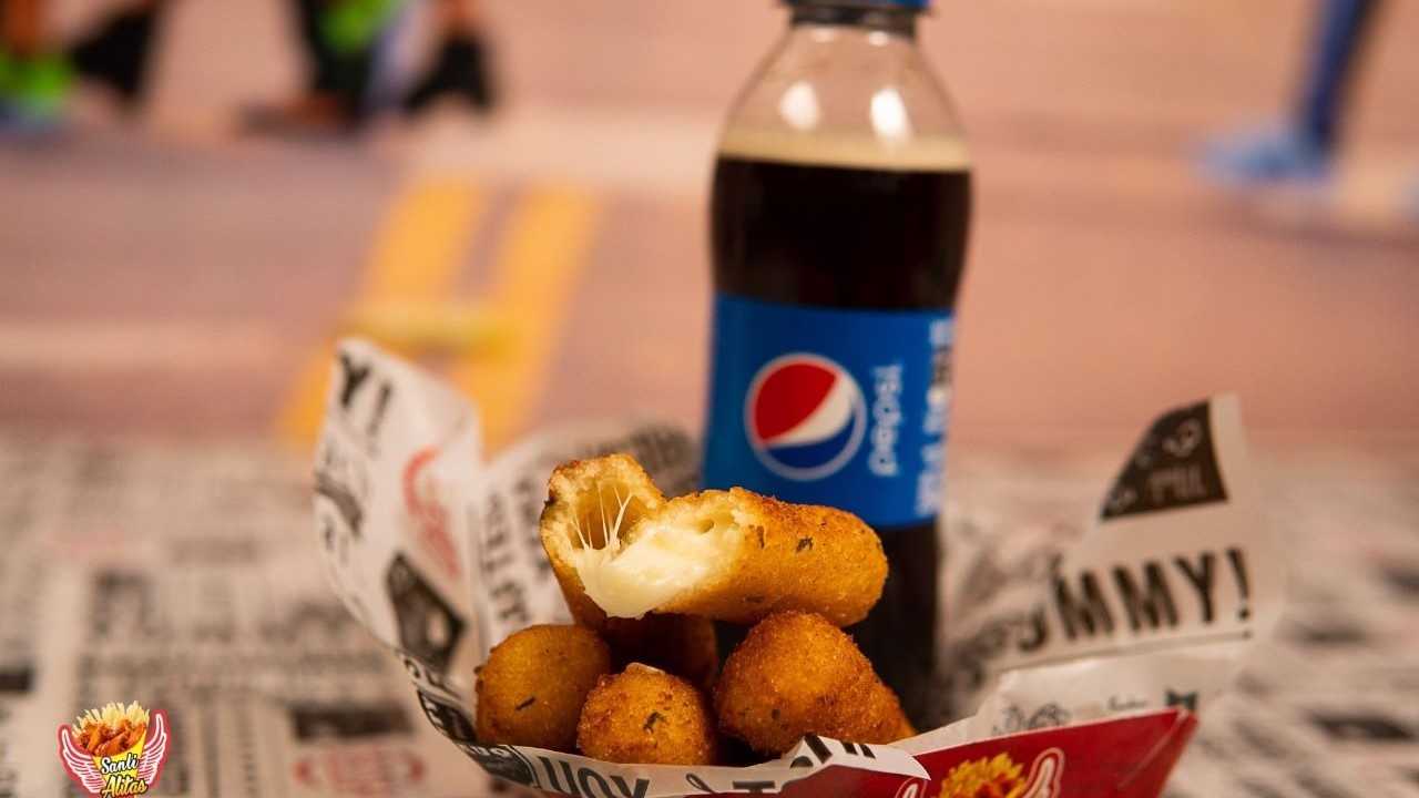(Combo 5) Deditos Mozzarella + Bebida