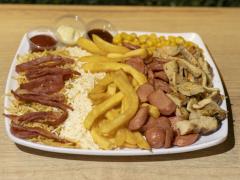 Salchi Pollo Personal 1 a 2 Personas