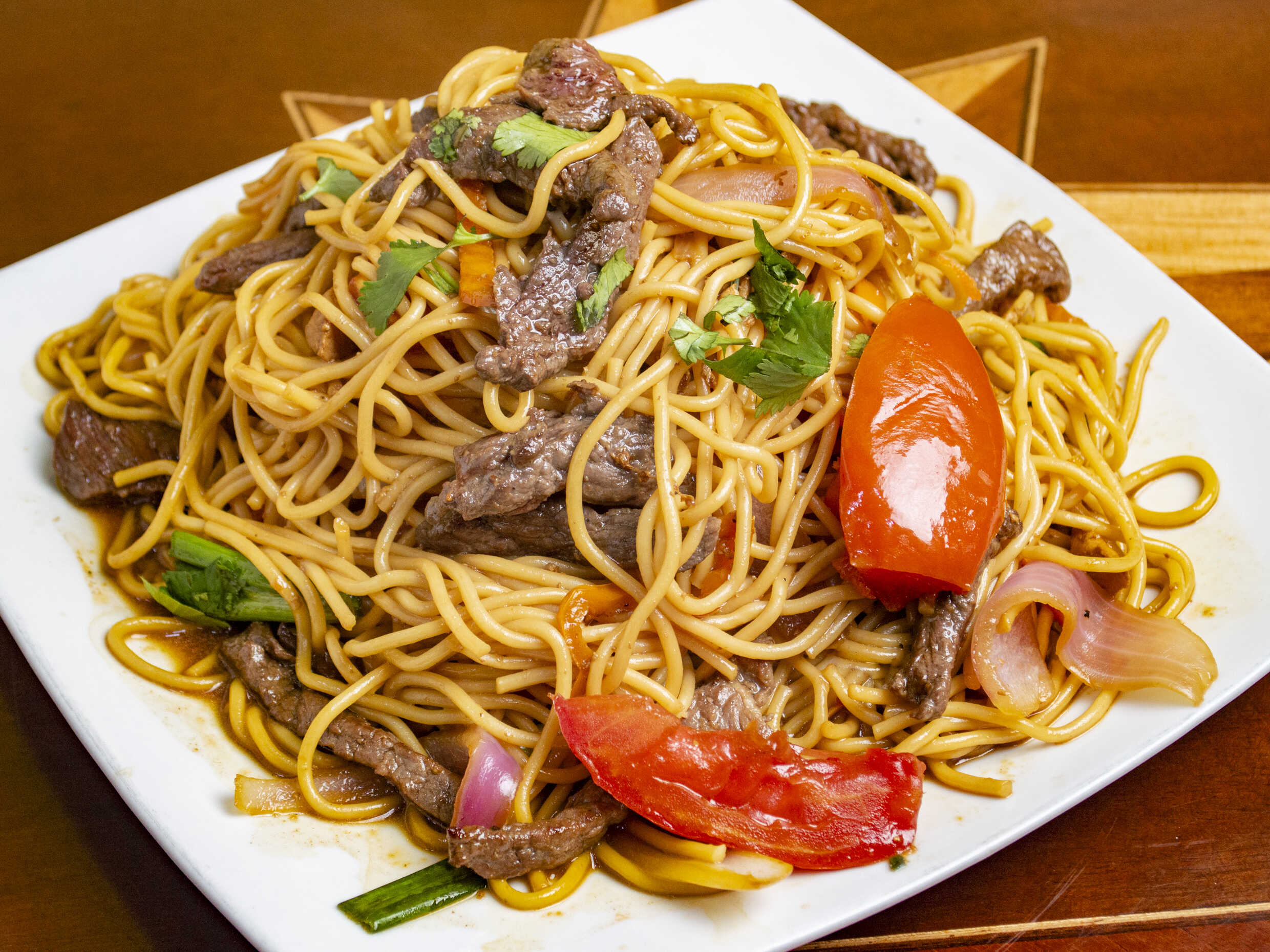 Tallarín Saltado de Carne