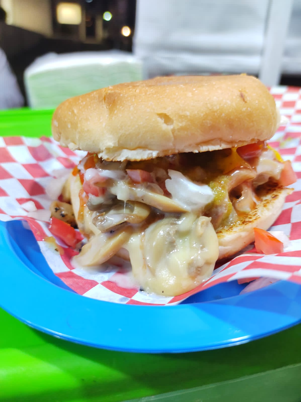 Hamburguesa Champiqueso